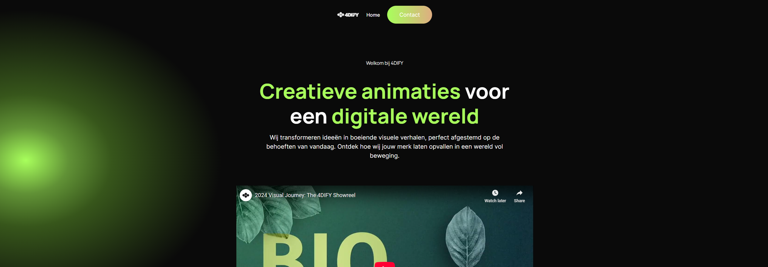 4DIFY » Creatieve animaties voor een digitale wereld